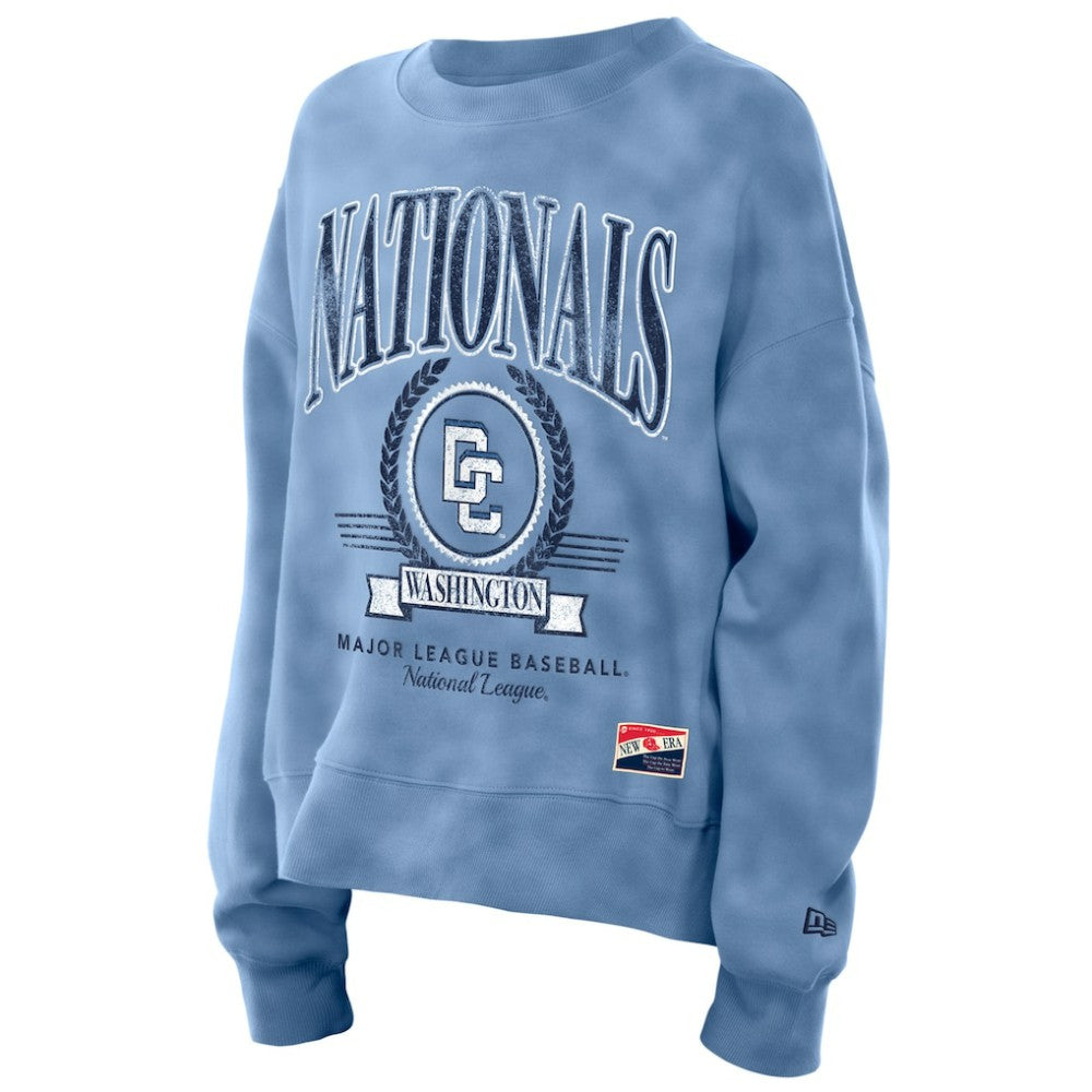 Washington Nationals New Era Women's 2025 City Connect Pullover Sweatshirt - Blue Pullover