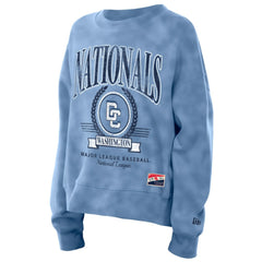Washington Nationals New Era Women's 2025 City Connect Pullover Sweatshirt - Blue Pullover