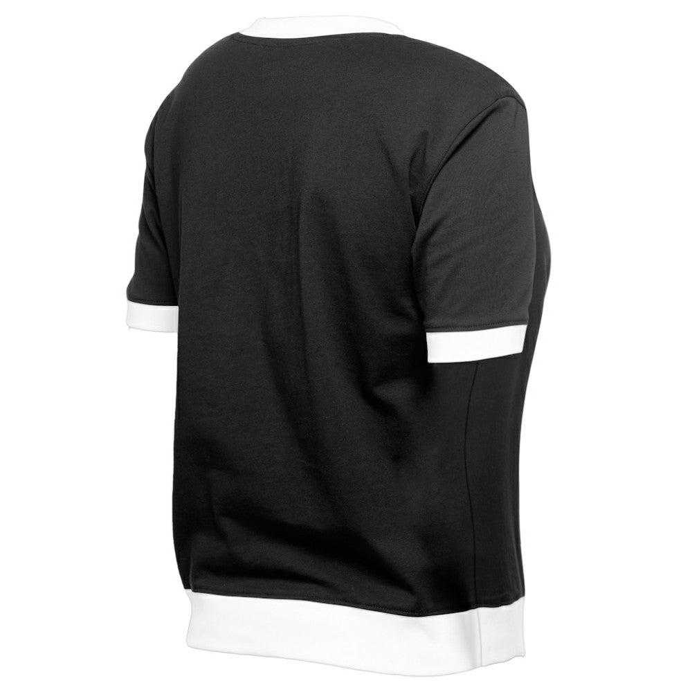 San Francisco Giants New Era Women's 2025 City Connect Rhinestone V-Neck T-Shirt - Black T-shirts