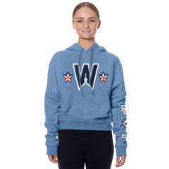 Washington Nationals New Era Women's 2025 City Connect Pullover Hoodie - Blue Hoodies