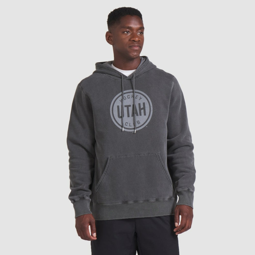 NHL Utah Mammoth Fanatics Redwood Dark Pullover Hoodie - Black