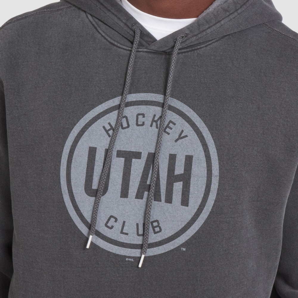 NHL Utah Mammoth Fanatics Redwood Dark Pullover Hoodie - Black