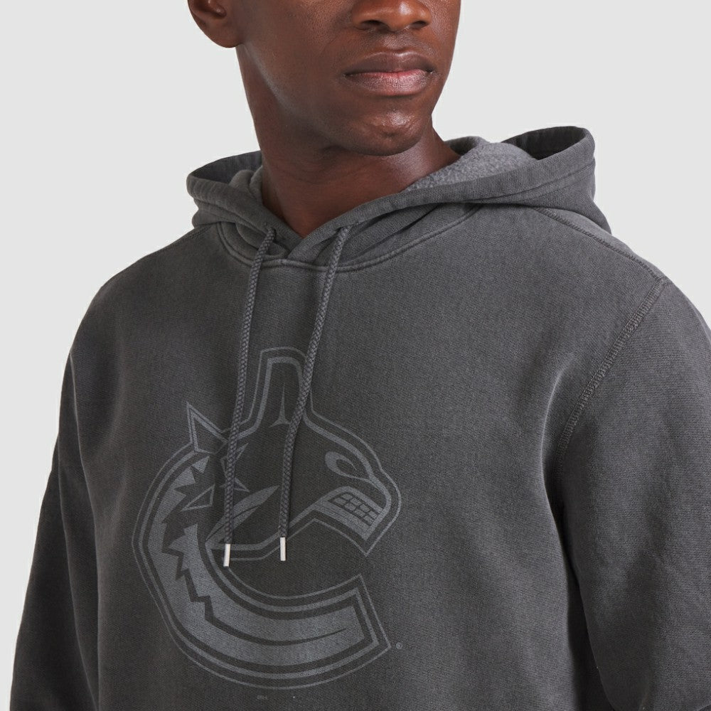 NHL Vancouver Canucks Fanatics Made in Canada Pullover Hoodie - Black