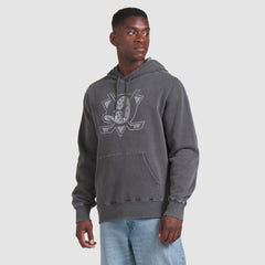 NHL Anaheim Ducks Fanatics Made in Canada Pullover Hoodie - Black
