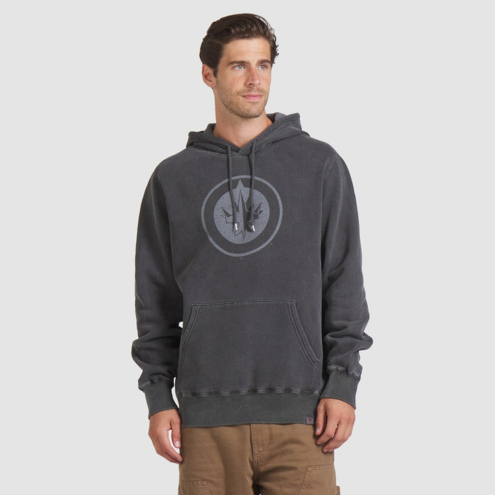 NHL Winnipeg Jets Fanatics Made in Canada Pullover Hoodie - Black