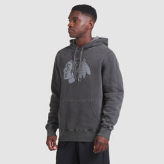 NHL Chicago Blackhawks Fanatics Made in Canada Pullover Hoodie - Black