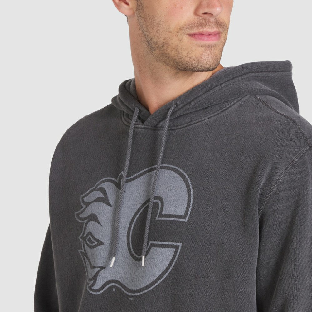 NHL Calgary Flames Fanatics Made in Canada Pullover Hoodie - Black