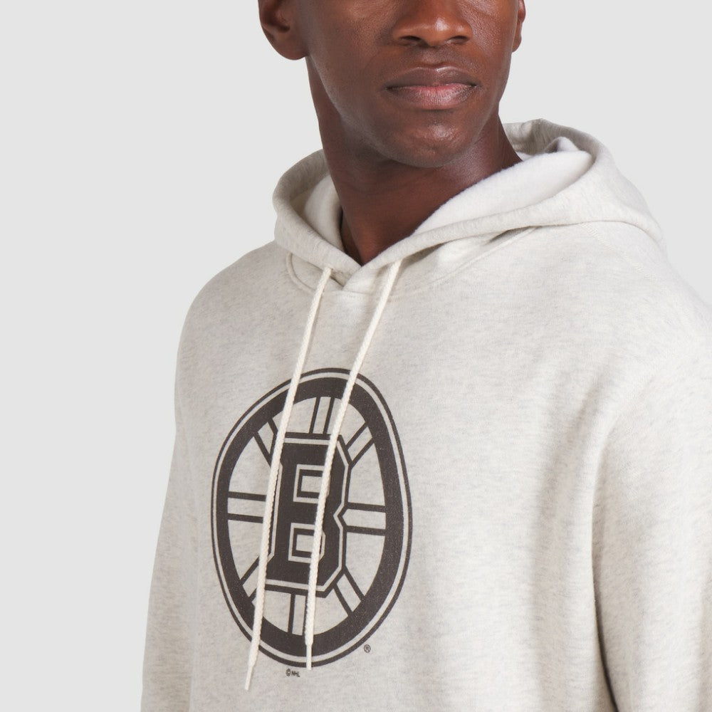 NHL Boston Bruins Fanatics Made in Canada Pullover Hoodie - Cream
