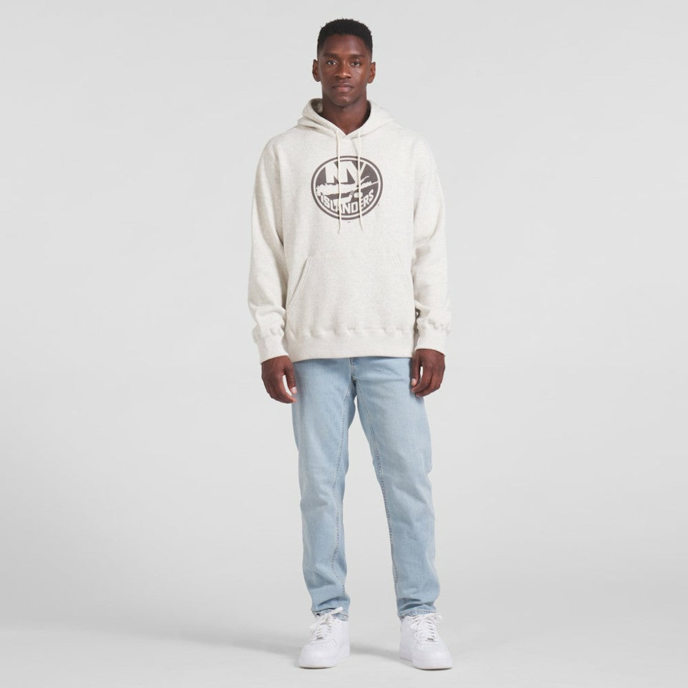 NHL New York Islanders Fanatics Made in Canada Pullover Hoodie - Cream