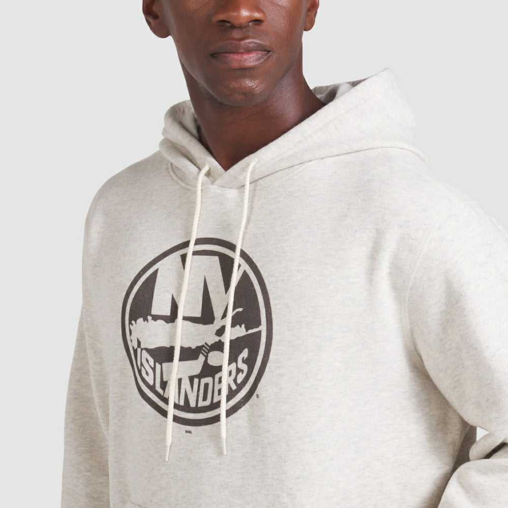 NHL New York Islanders Fanatics Made in Canada Pullover Hoodie - Cream