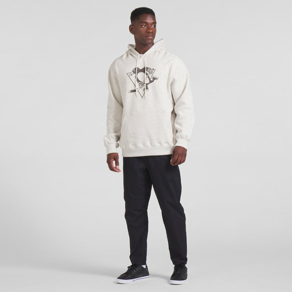 NHL Pittsburgh Penguins Fanatics Made in Canada Pullover Hoodie - Cream