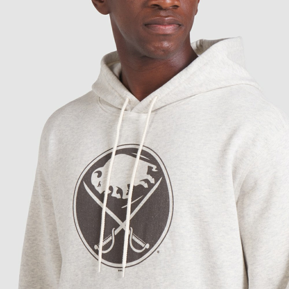 NHL Buffalo Sabres Fanatics Made in Canada Pullover Hoodie - Cream