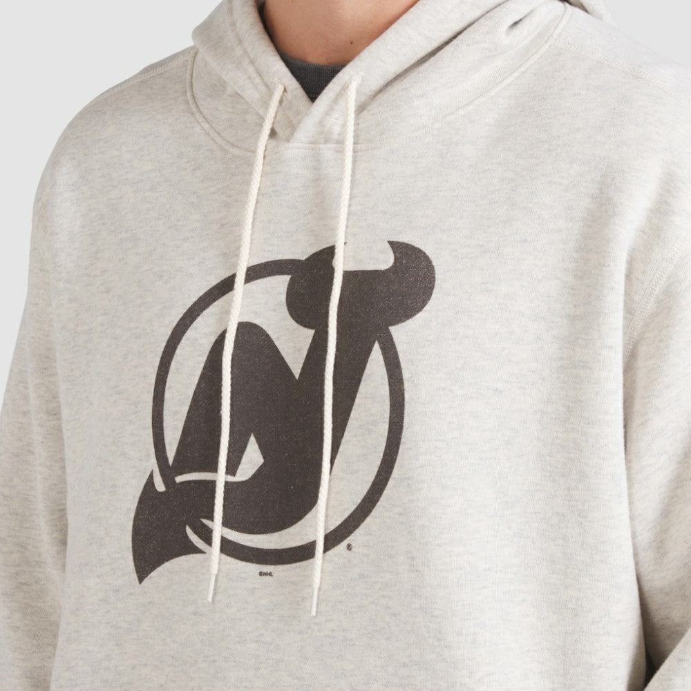 NHL New Jersey Devils Fanatics Made in Canada Pullover Hoodie - Cream