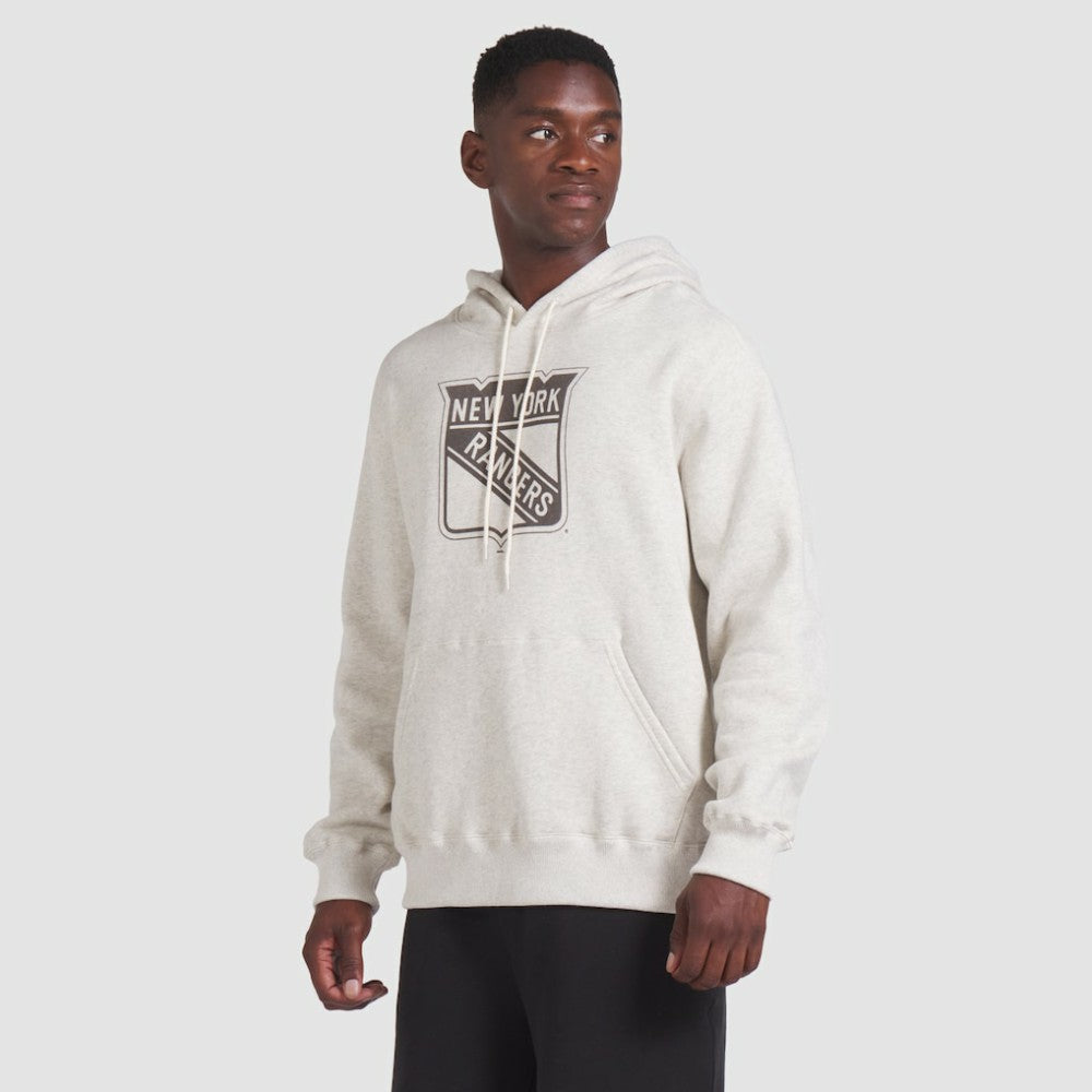 NHL New York Rangers Fanatics Made in Canada Pullover Hoodie - Cream