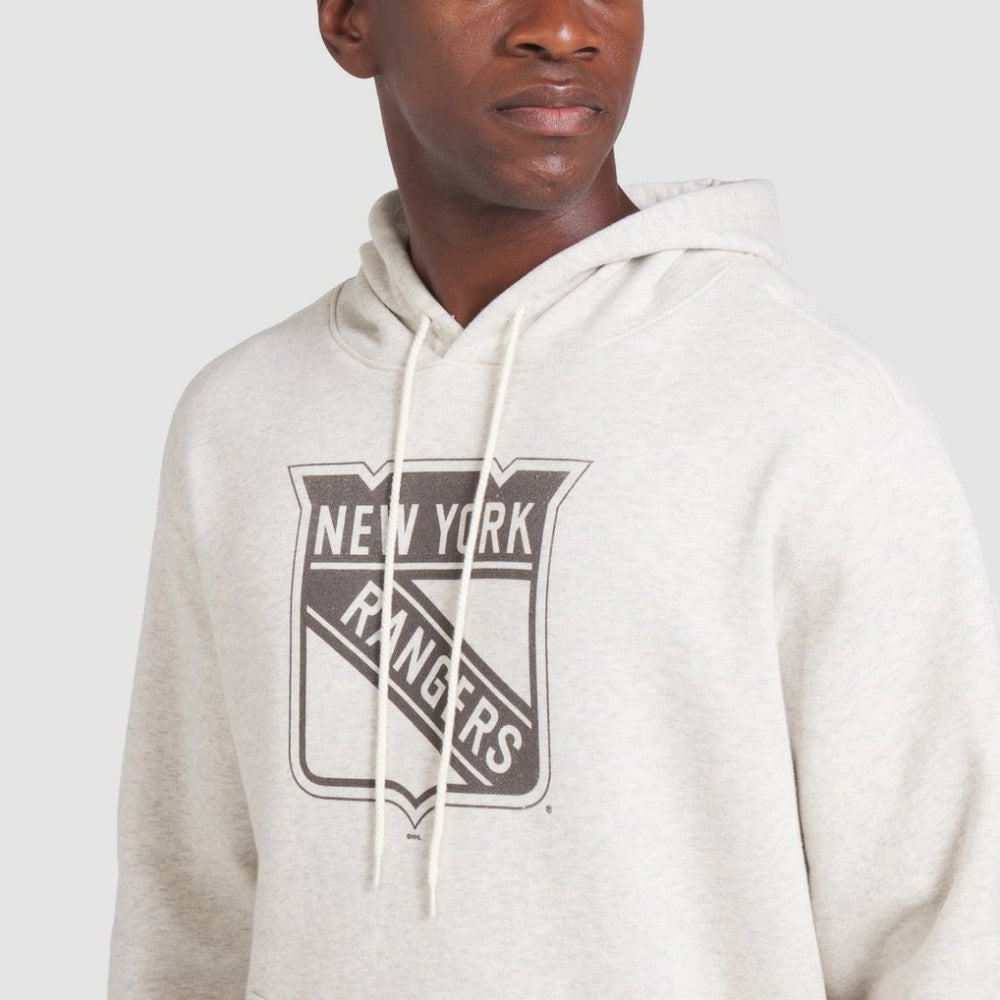 NHL New York Rangers Fanatics Made in Canada Pullover Hoodie - Cream