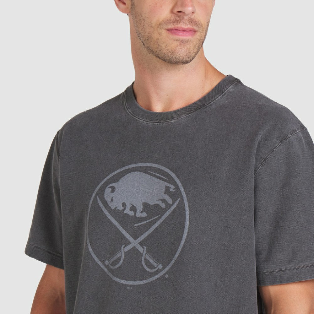 NHL Buffalo Sabres Fanatics Made in Canada T-Shirt - Black