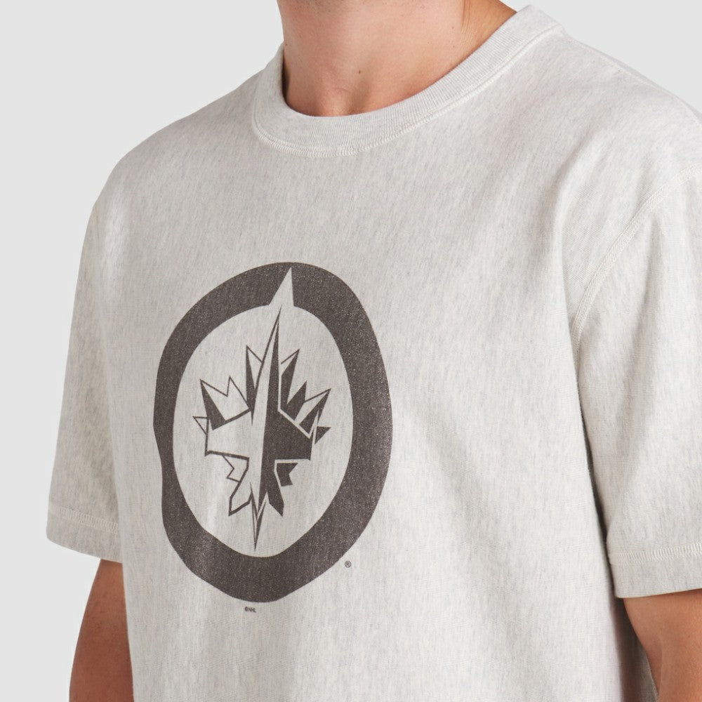 NHL Winnipeg Jets Fanatics Made in Canada T-Shirt - Cream