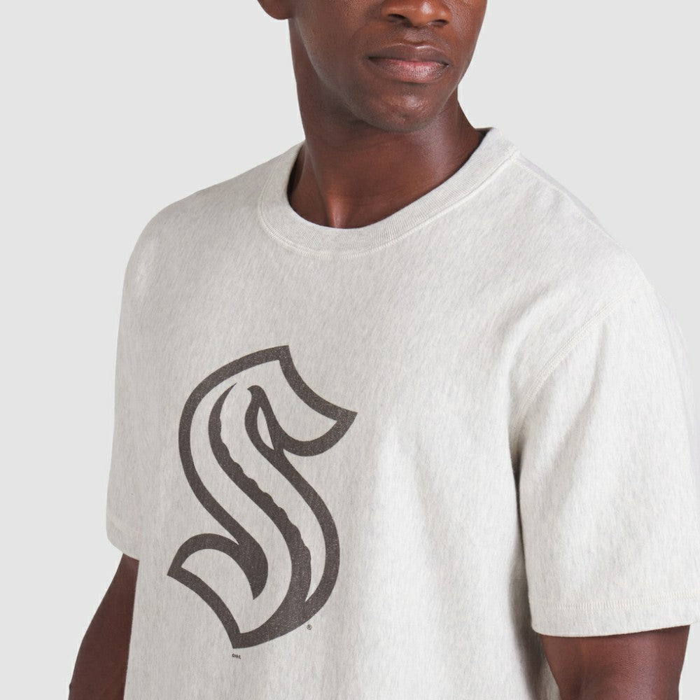 NHL Seattle Kraken Fanatics Made in Canada T-Shirt - Cream