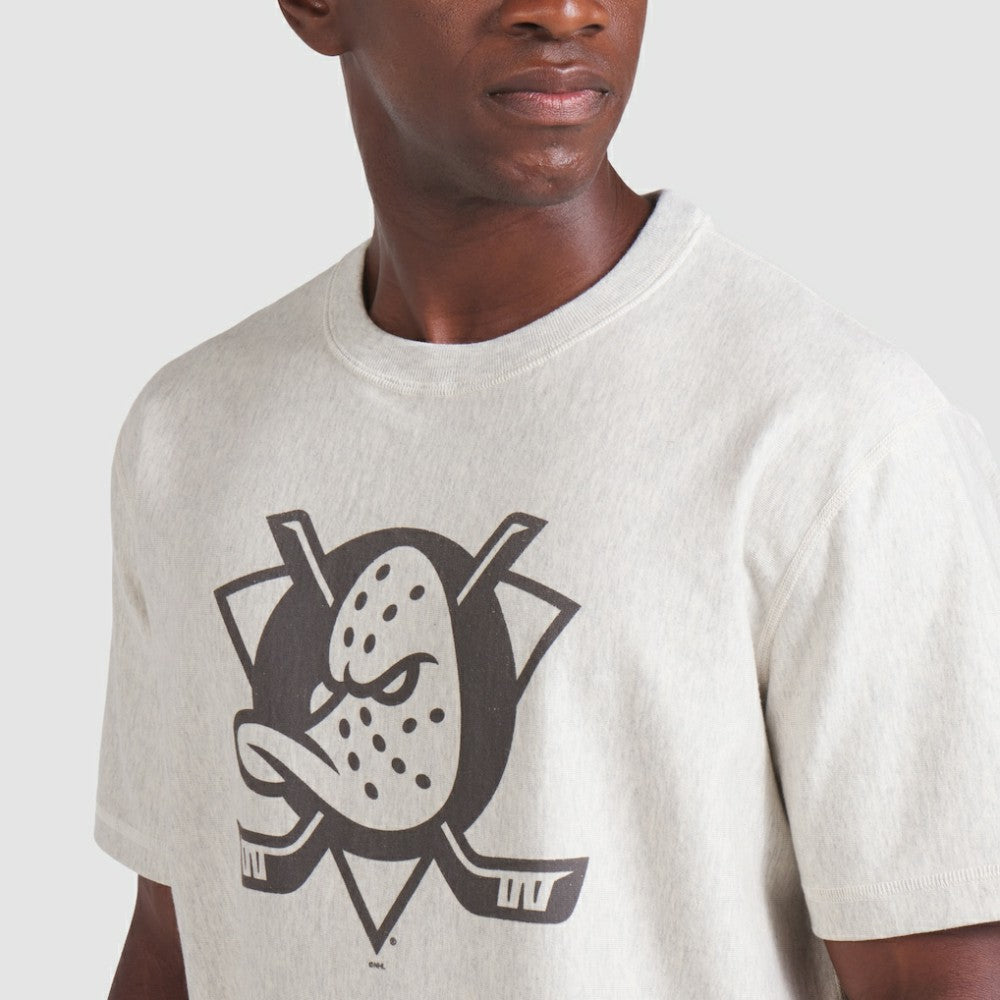 NHL Anaheim Ducks Fanatics Made in Canada T-Shirt - Cream