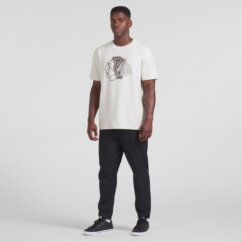 NHL Chicago Blackhawks Fanatics Made in Canada T-Shirt - Cream