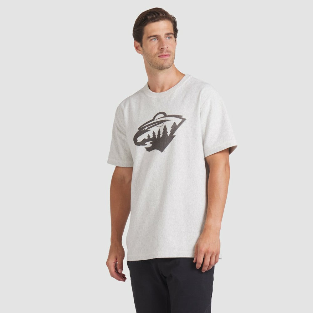 NHL Minnesota Wild Fanatics Made in Canada T-Shirt - Cream