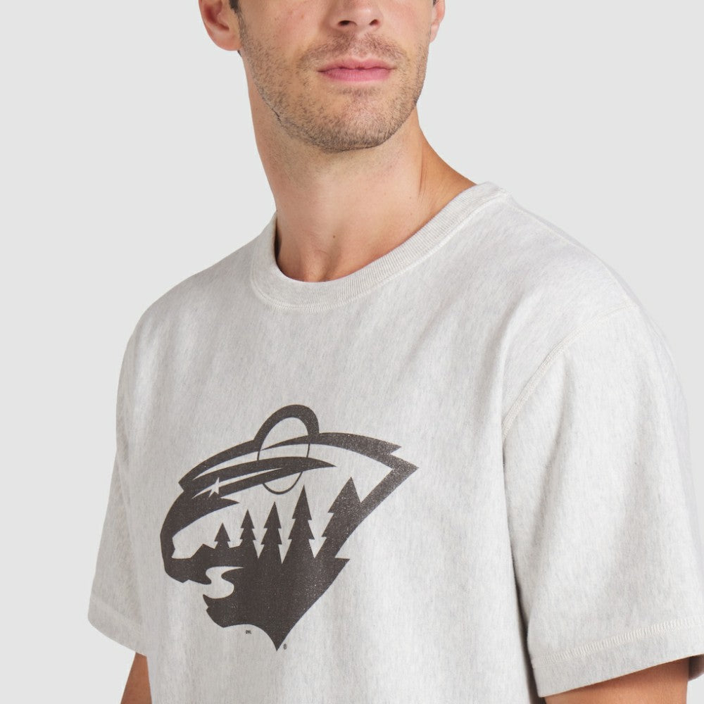 NHL Minnesota Wild Fanatics Made in Canada T-Shirt - Cream