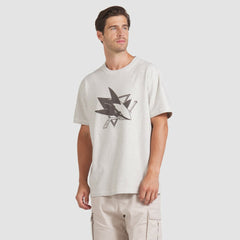 NHL San Jose Sharks Fanatics Made in Canada T-Shirt - Cream