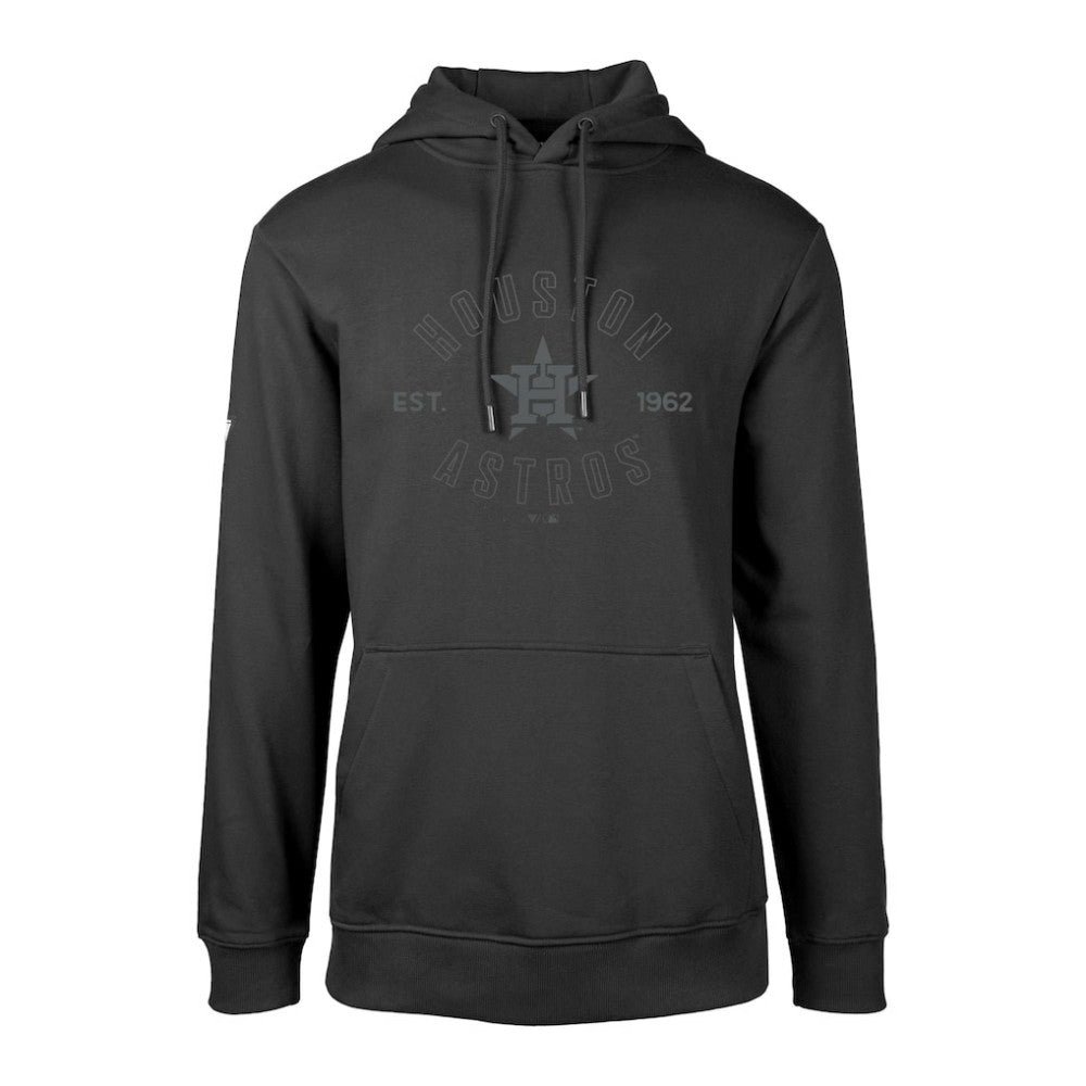 Houston Astros Levelwear Podium Abyssal Pullover Hoodie - Black Hoodies