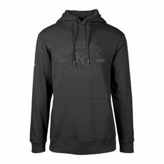 Kansas City Royals Levelwear Podium Abyssal Pullover Hoodie - Black Hoodies