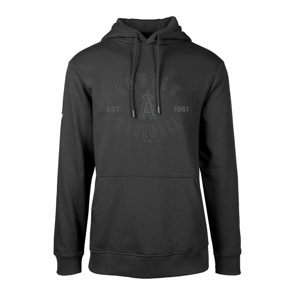 Los Angeles Angels Levelwear Podium Abyssal Pullover Hoodie - Black Hoodies