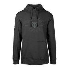Minnesota Twins Levelwear Podium Abyssal Pullover Hoodie - Black Hoodies