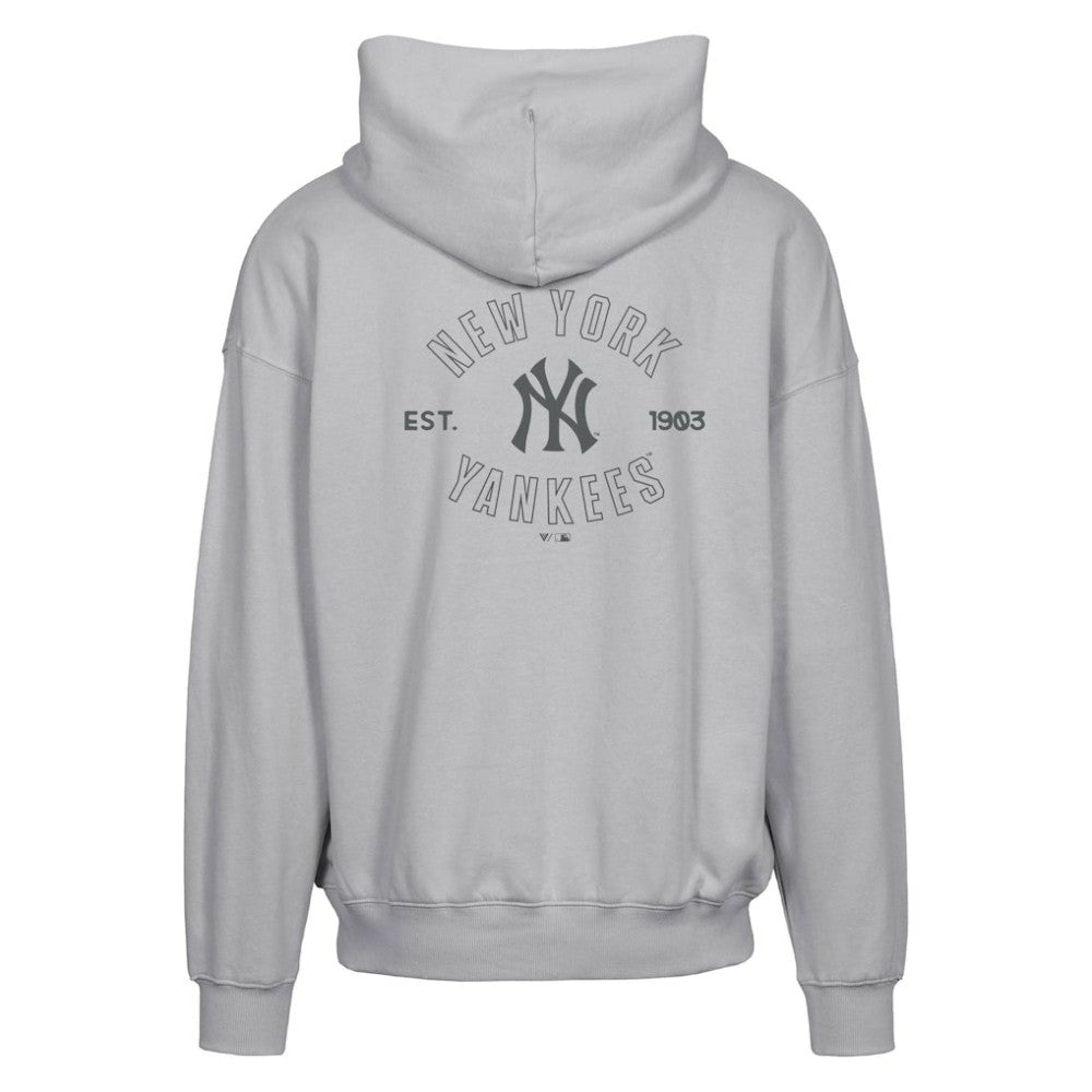 New York Yankees Levelwear Uphill Abyssal Full-Zip Hoodie - Gray Hoodies