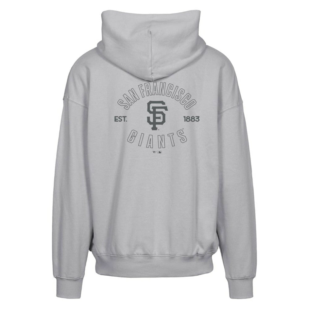 San Francisco Giants Levelwear Uphill Abyssal Full-Zip Hoodie - Gray Hoodies