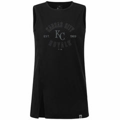 Kansas City Royals Levelwear Women's Influx Abyssal Tank Top - Black Tanks