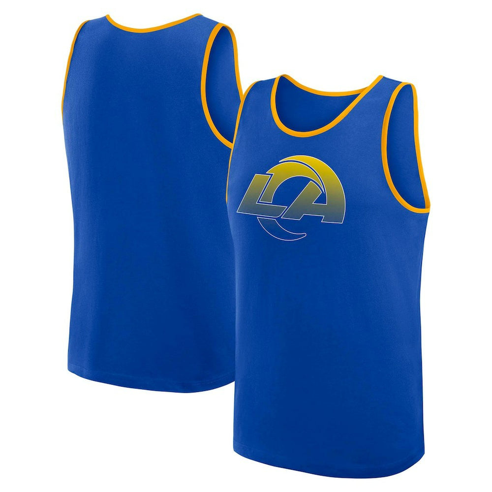 Los Angeles Rams Logo Athletic Unmatched Success Tank Top Royal