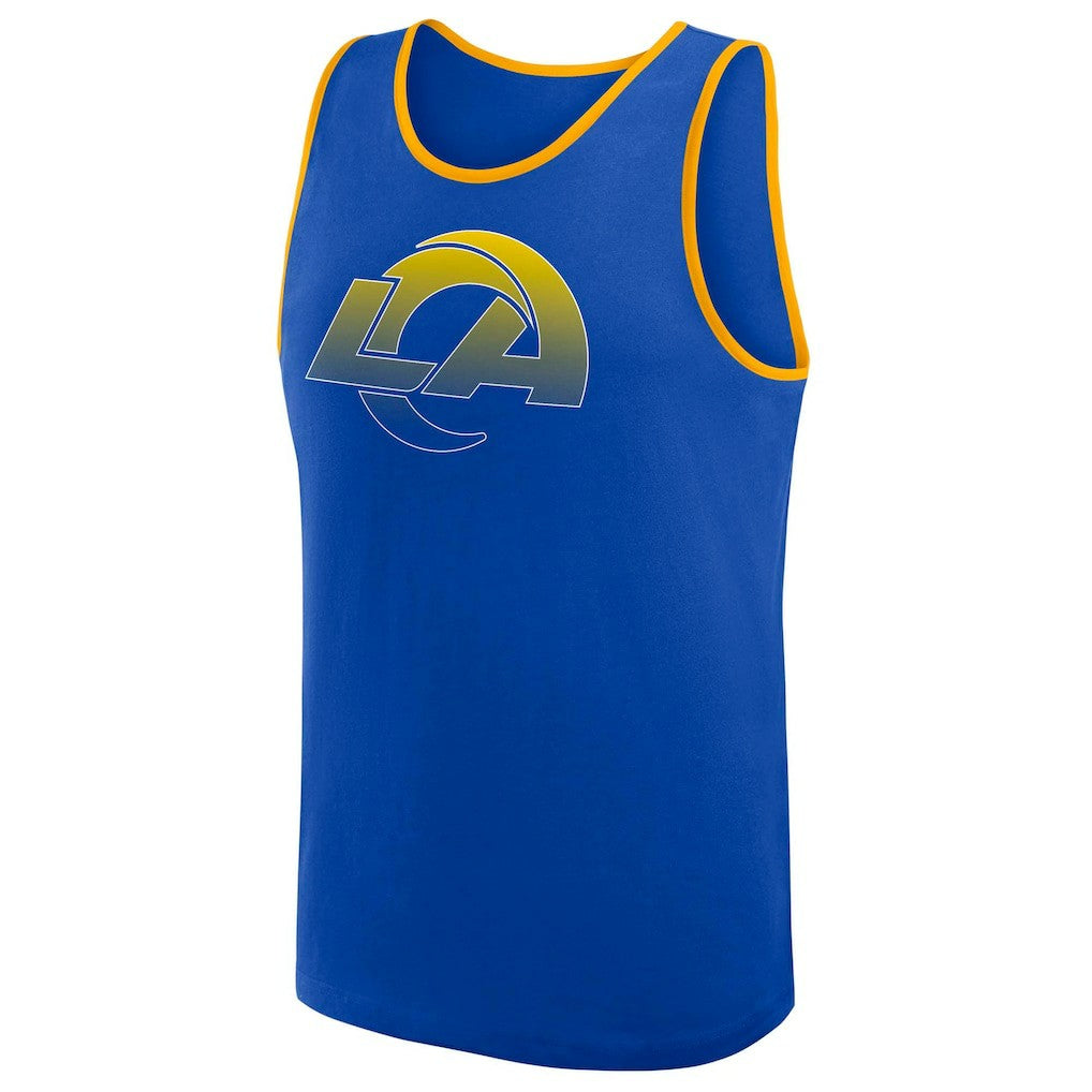 Los Angeles Rams Logo Athletic Unmatched Success Tank Top Royal
