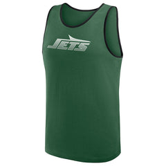 New York Jets Logo Athletic Unmatched Success Tank Top Green