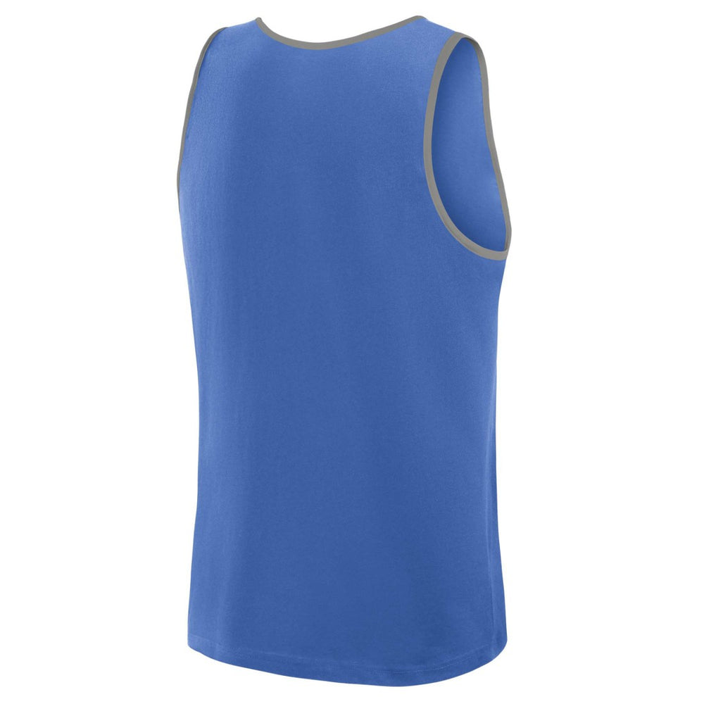 Detroit Lions Logo Athletic Unmatched Success Tank Top Blue