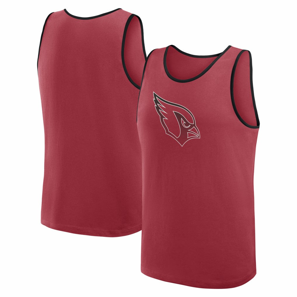 Arizona Cardinals Logo Athletic Unmatched Success Tank Top Cardinal
