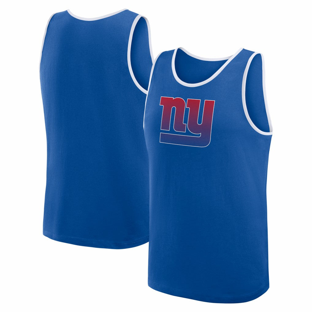 New York Giants Logo Athletic Unmatched Success Tank Top Royal