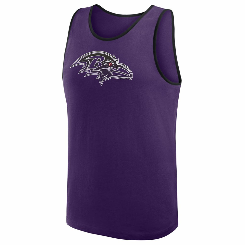 Baltimore Ravens Logo Athletic Unmatched Success Tank Top Purple