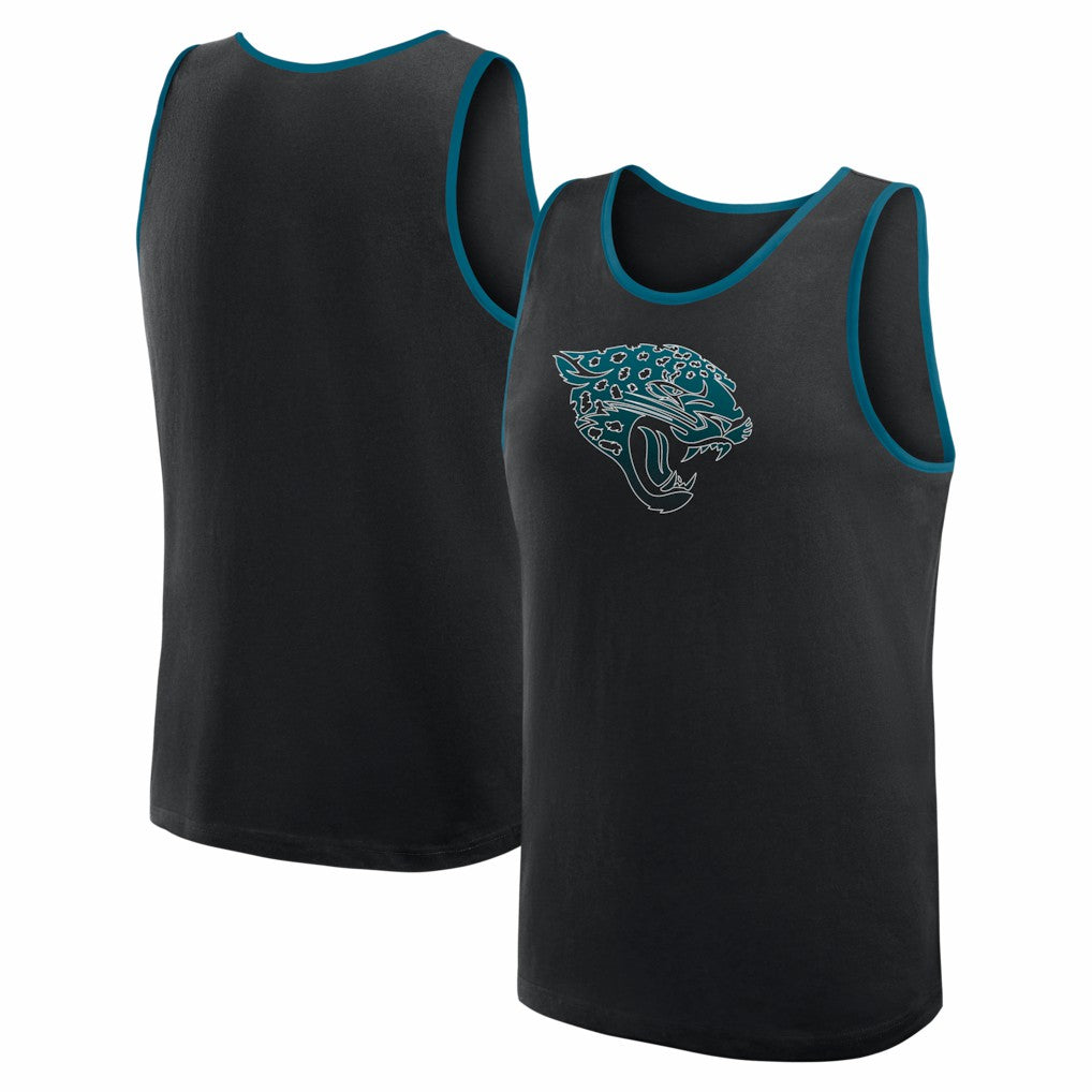Jacksonville Jaguars Logo Athletic Unmatched Success Tank Top Black