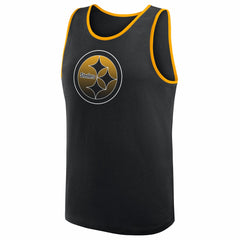 Pittsburgh Steelers Logo Athletic Unmatched Success Tank Top Black