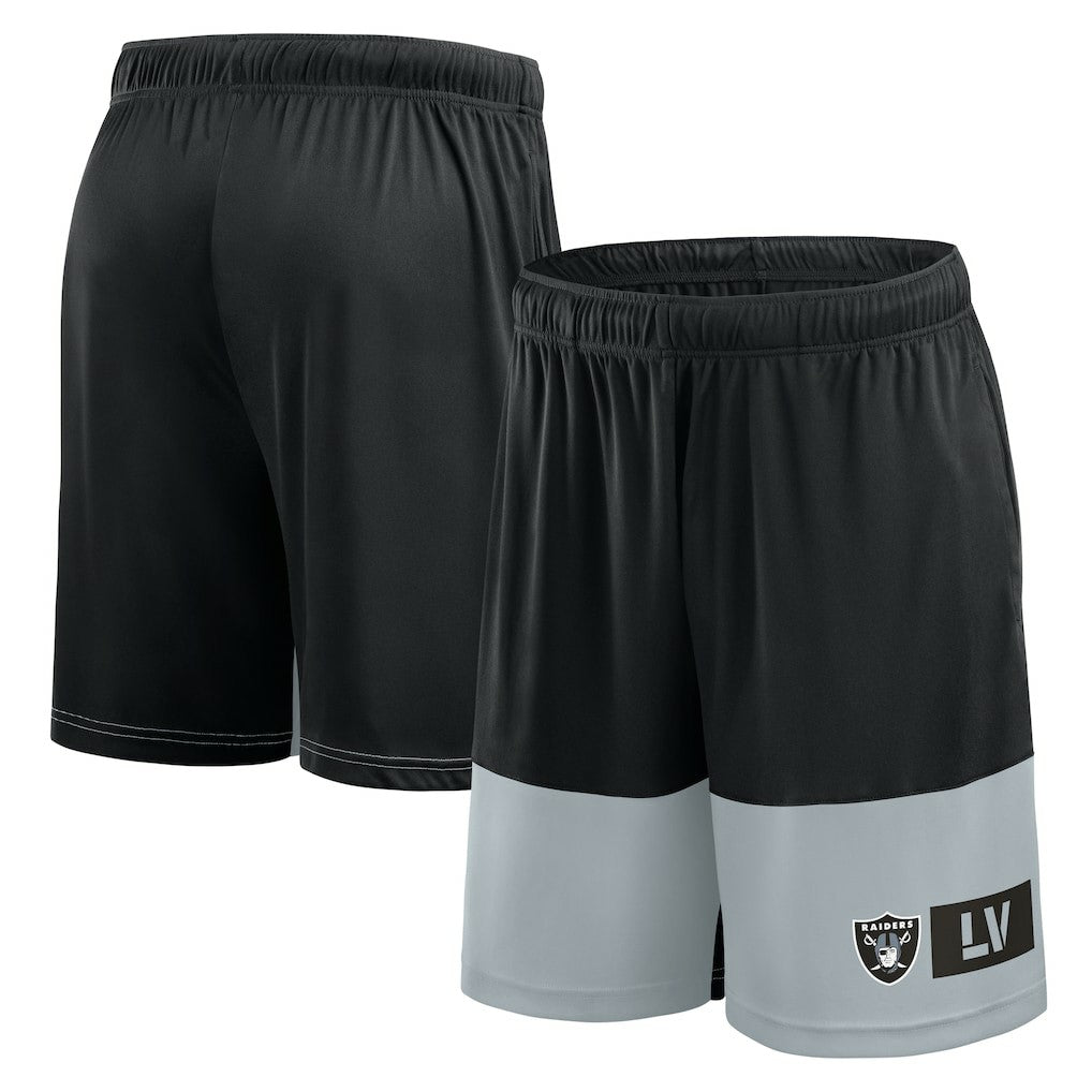 Las Vegas Raiders Logo Athletic Best of the Best Shorts Black