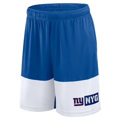 New York Giants Logo Athletic Best of the Best Shorts Royal
