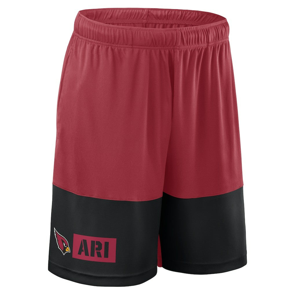 Arizona Cardinals Logo Athletic Best of the Best Shorts Cardinal