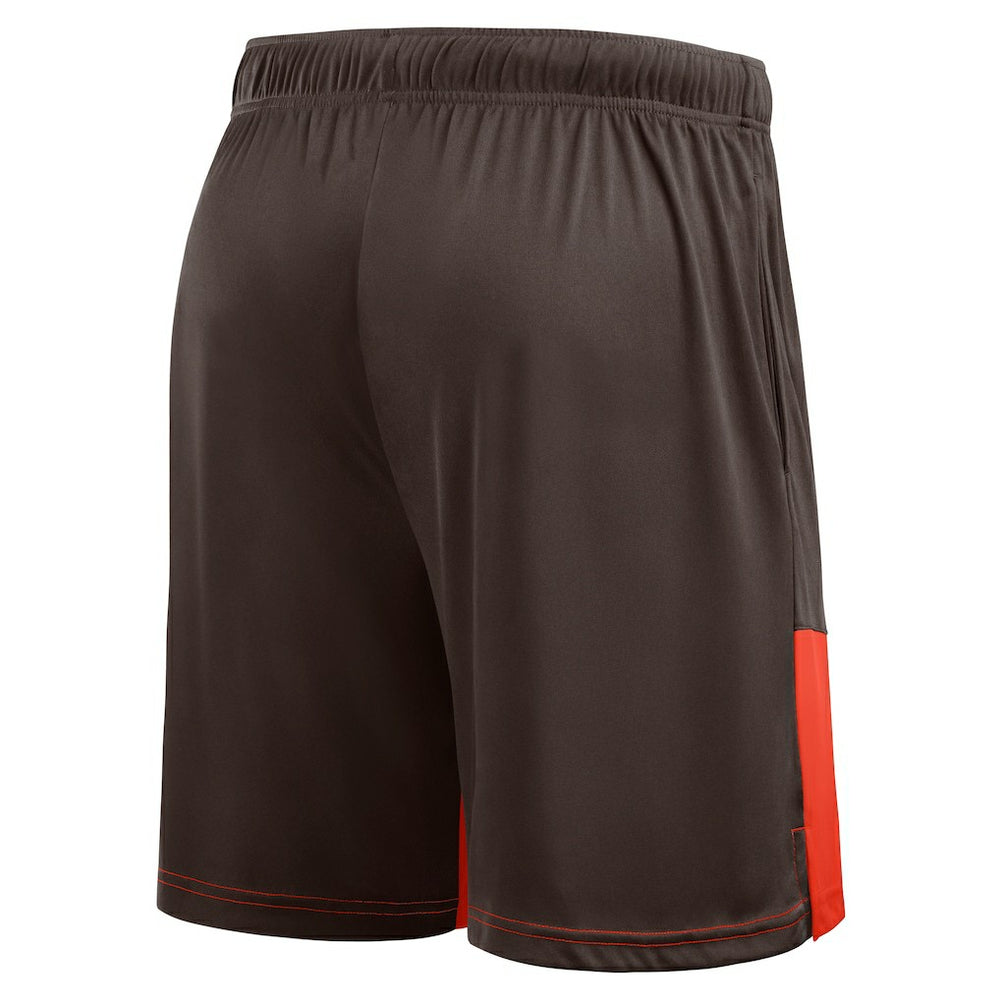 Cleveland Browns Logo Athletic Best of the Best Shorts Brown