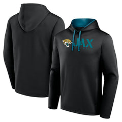 Jacksonville Jaguars Logo Athletic Head Start Pullover Hoodie Black
