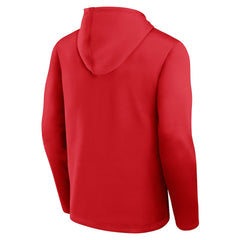 Kansas City Chiefs Logo Athletic Head Start Pullover Hoodie Red
