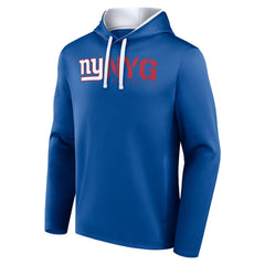 New York Giants Logo Athletic Head Start Pullover Hoodie Royal